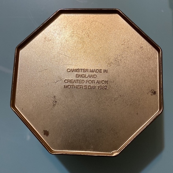 Vintage 1982 Metal Tin Canister Container - Picture 2 of 6